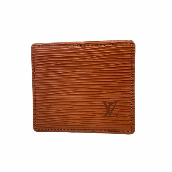 Louis Vuitton Epi Wallet/Coin Case Porte Monnaie Boite M63693 Kenya Brown Wom... - Picture 1 of 7